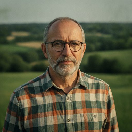 Portrait de Bernard Lecoq, trésorier de l'association
